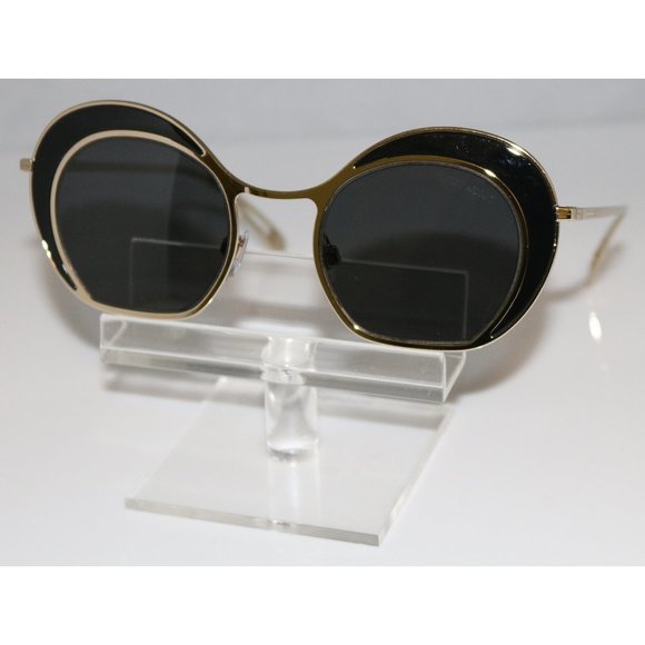 New Giorgio Armani Gold Sunglasses